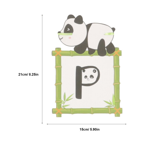 Διακοσμήσεις για πάρτι γενεθλίων Panda τραβάει τη σημαία για παιδιά 1