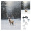 Ξύλινο παζλ Deer Snow Forest για διακόσμηση σπιτιού οικογένειας και φίλων, κορυφαίας 1