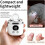 2026Νέο επαναφορτιζόμενο ηλεκτρικό ψαλίδι νυχιών για χοντρά νύχια, 2 σε 1 με 7
