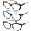 Γυαλιά ανάγνωσης Cat Eye Bifocal για γυναίκες, κομψά γυαλιά ανάγνωσης που μπλοκάρουν το 1