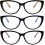 Γυαλιά ανάγνωσης Cat Eye Bifocal για γυναίκες, κομψά γυαλιά ανάγνωσης που μπλοκάρουν το 2