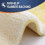 Yellow Microfiber Bathroom Rug 47 x 24 in 4