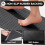 Antislip badmat met rubberen achterkant, superabsorberend & 2