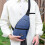 Μικρή τσάντα Crossbody για γυναίκες άνδρες, casual ελαφριά τσάντα στήθους γυμναστικής 3