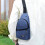 Μικρή τσάντα Crossbody για γυναίκες άνδρες, casual ελαφριά τσάντα στήθους γυμναστικής 2