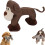 Squeaky Dog Chew Animals, 2026Νέοι Σύντροφοι Λινών για Σαφάρι, Ανθεκτικό Λινό Ύφασμα, για την 1