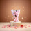 Artificial Pink Rose Bouquet Gift Set 1 Pack 6