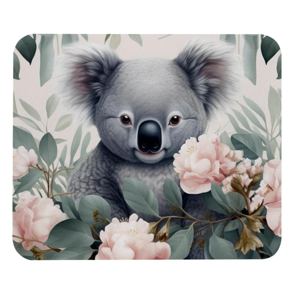 Koala Mouse Pad Rubber Base Office Laptop Mat 9181073977176