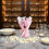 Artificial Pink Rose Bouquet Gift Set 1 Pack 7