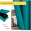 Πάνελ κουρτινών συσκότισης Peacock Teal (70x84", σετ 2 τεμαχίων) – Θερμομονωτικά, με 3
