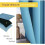 Blackout Curtains with Silver Grommets, Teal Blue, 34x60 3