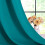 Πάνελ κουρτινών συσκότισης Peacock Teal (70x84", σετ 2 τεμαχίων) – Θερμομονωτικά, με 5
