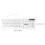 Conjunto de teclado e mouse USB com fio e teclas redondas iluminadas. 2
