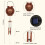 Campanelli a vento solari con design floreale e luce LED calda 4