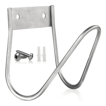 Schlauchhalter zur Wandmontage aus Edelstahl 304