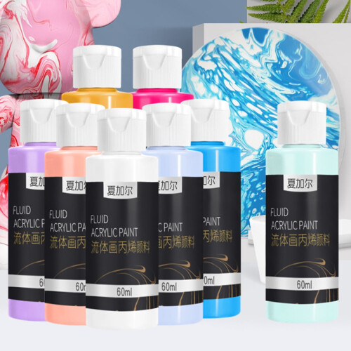 60ML ρευστό ακρυλικό χρώμα μακράς διαρκείας υψηλής γυαλάδας εύχρηστο DIY αρκουδάκι 1