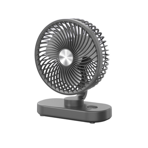 Ventilateur de bureau USB avec affichage numérique, fixation murale 8 pouces