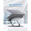 Laptop Stand Adjustable 360 Rotating Foldable Grey 5