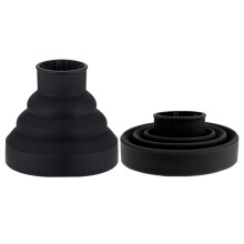 Ceangaltán Scaiptheoir Triomadóir Gruaige Iónach - Fillte, Triomú Tapa, Inaistrithe - Scaiptheoir Fillte Silicone Éadrom le haghaidh