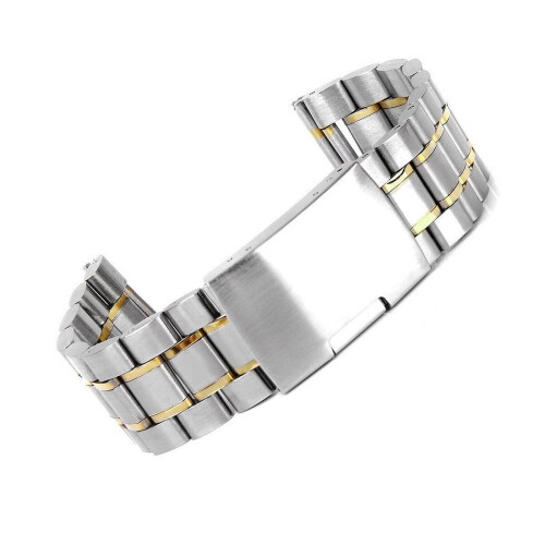 20 mm rustfri stålrem 20 mm armbånd Miss Man 2