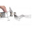 20 mm rustfri stålrem 20 mm armbånd Miss Man 5