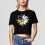 Γυναικείο Crop Top με Φλοράλ Στάμπα από Βαμβάκι XS-XL 2