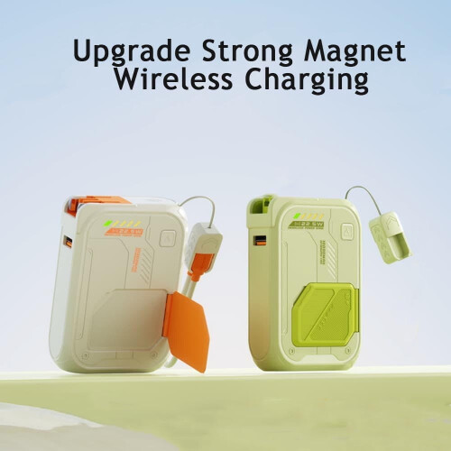 Μαγνητική μπαταρία τροφοδοσίας 20000mAh 15W ασύρματη 22.5W PD 2