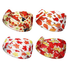 4 diademas para mujer del 4 de julio, diadema ancha con nudo patriótico para el Día de la Independencia y el Día de los Caídos, accesorio para el