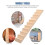 Barntrappa DIY omålad trätrappa beige 1-pack 8