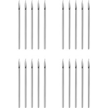 Rozsdamentes acél piercingtűk 10G-20G orrhoz, septumhoz, hashoz, porchoz, tragushoz, helixhez, varjúhoz, kagylóhoz, daithhoz, nyelvhez, ajakhoz,