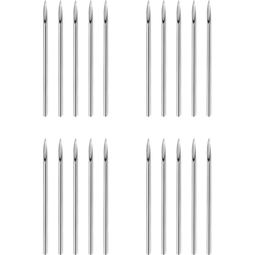 Βελόνες τρυπήματος από ανοξείδωτο ατσάλι 10G-20G για μύτη, διάφραγμα, κοιλιά, χόνδρο,
