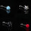 DESIGNICE4 τεμάχια Δαχτυλίδια Γλώσσας, Κοσμήματα Piercing, Κοσμήματα Σώματος, Style275 1