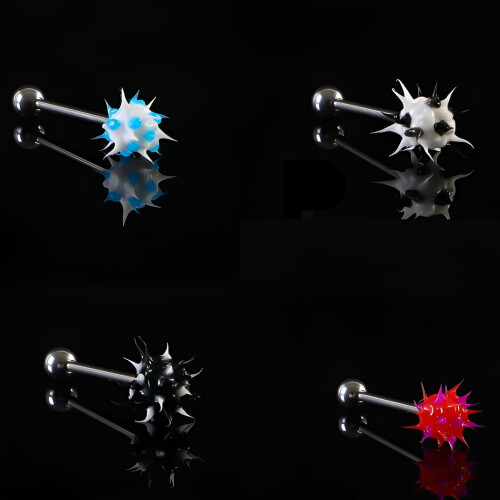 DESIGNICE4 τεμάχια Δαχτυλίδια Γλώσσας, Κοσμήματα Piercing, Κοσμήματα Σώματος, Style275