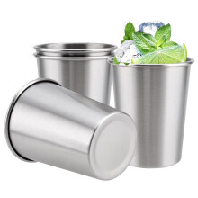 6oz roestvrijstalen bekers (4 stuks)