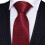 Men's Silk Tie Extra Long Solid Color Wedding Necktie 4