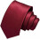 Men's Silk Tie Extra Long Solid Color Wedding Necktie 5