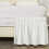 Wrap Around Bed Skirt – Queen/King Size, Microfiber 5