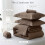 King Comforter Set Brown 7-Piece Ultra-Soft OEKO-TEX 4