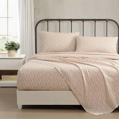 Twin XL bomullspercale lakensett 2