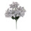 Flor de poinsétia artificial com glitter 15,7 em 1 pacote 1
