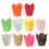 50Pcs Tulips Cupcake Liners Multipurpose Muffin Cases For-Pink 2