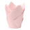 50Pcs Tulips Cupcake Liners Multipurpose Muffin Cases For-Pink 1