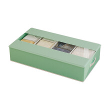 Fashionable Underbed Storage Containers Accessory-Light green