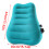 Inflatable Lumbar Pillow Travel Cushions For Comfortable-grey 4