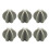 Boules de mélange de protéines multicolores, 6 pièces, pour-Gris 1