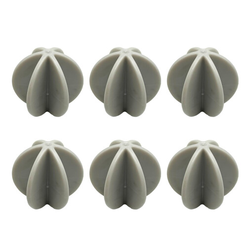 Boules de mélange de protéines multicolores, 6 pièces, pour-Gris