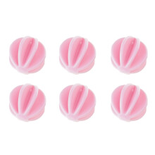 6Pcs Efficient Plastic Mixing Balls For Quickly Protein-rose