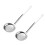 Large Stainless Steel Colander Mesh Strainer Spoon for-Large 1