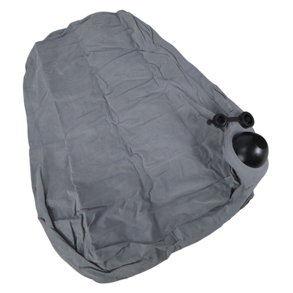 Portable Travel Inflatable Lumbar Pillow For Office Home- Grey 7695000837461