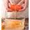 Egg Cracker Stainless Steel and PP Mess Egg Shell Opener for Baking, Yellow 2